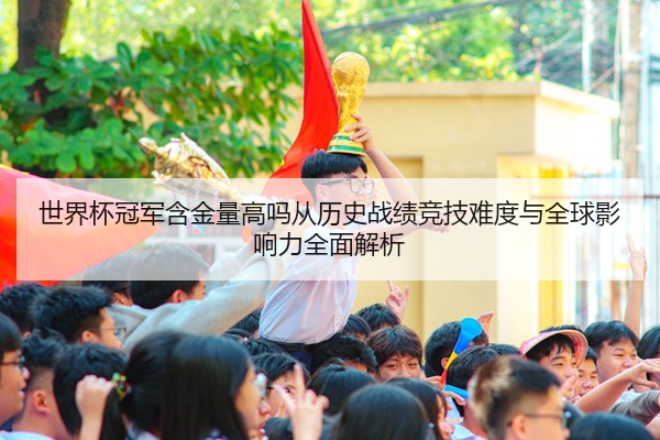 世界杯冠军含金量高吗从历史战绩竞技难度与全球影响力全面解析